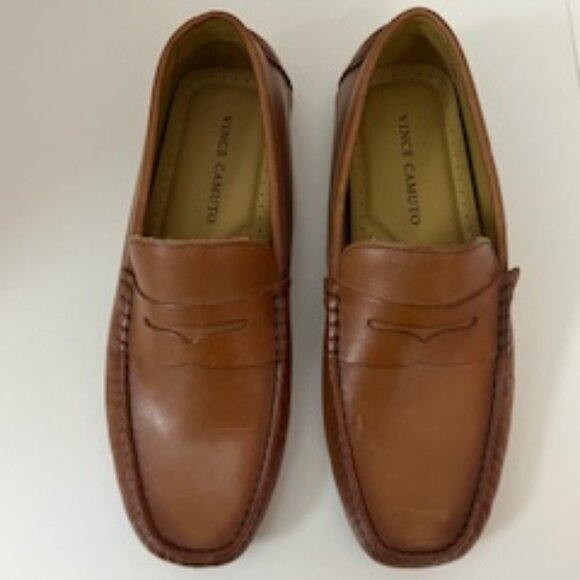 Vince Camuto Esmail Loafers Brown Men's 8M - Picture 1 of 2
